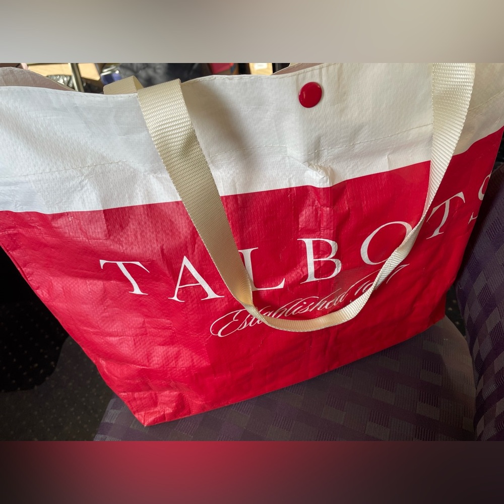 Large Tote Shopper Talbots Bag